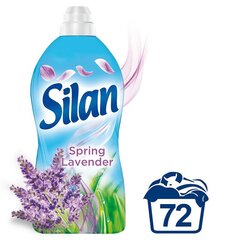 VEĻAS MĪKSTINĀTĀJS SILAN SPRING LAVENDER 1,8 L 72 MAZGĀŠANAS REIZĒM cena un informācija | Veļas mazgāšanas līdzekļi | 220.lv