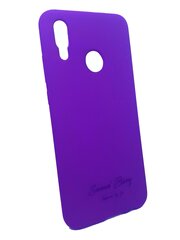 Силиконовый чехол SoundBerry для Huawei Y7 (2019), фиолетовый (full silicone) цена и информация | Чехлы для телефонов | 220.lv