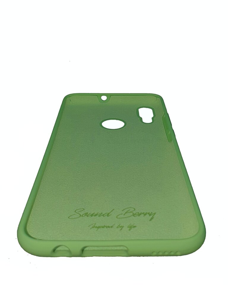 Silikona vāciņš SoundBerry paredzēts Samsung Galaxy S9 PLUS, ZAĻŠ cena un informācija | Telefonu vāciņi, maciņi | 220.lv
