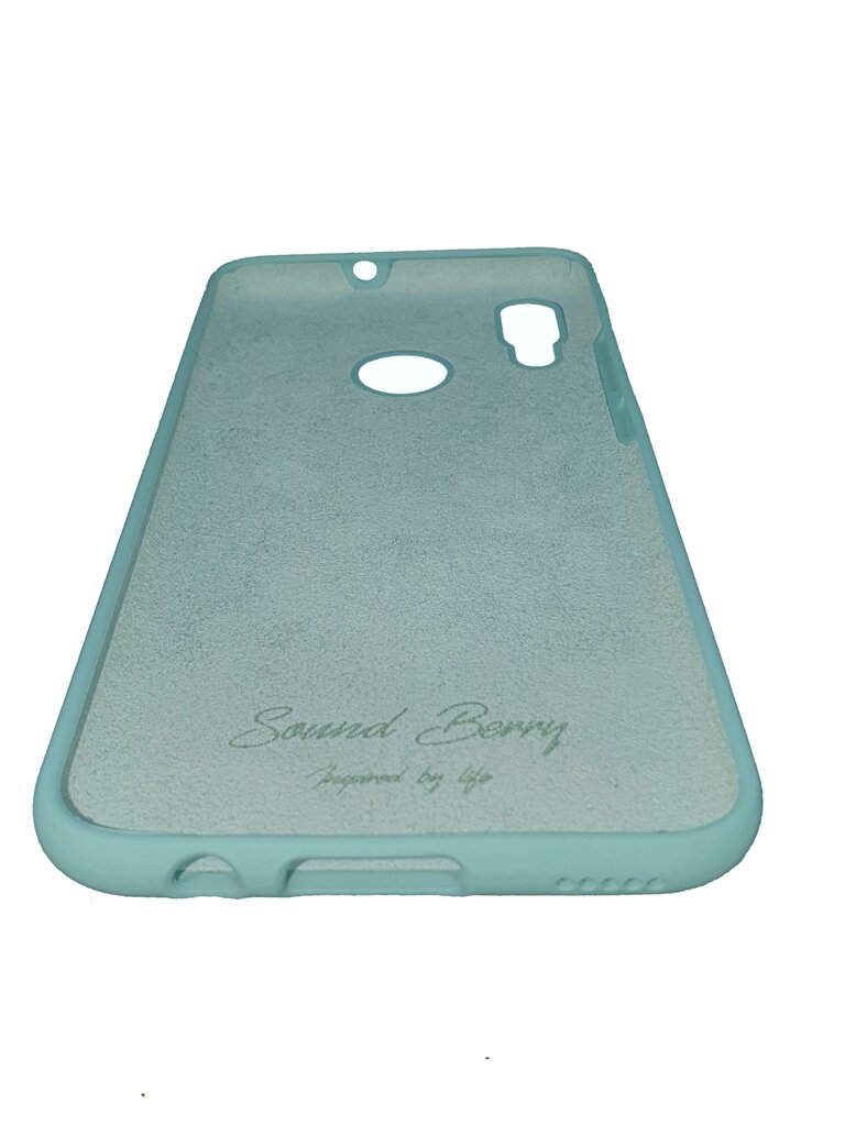 Silikona vāciņš SoundBerry paredzēts Samsung Galaxy S10 PLUS, ZILS цена и информация | Telefonu vāciņi, maciņi | 220.lv