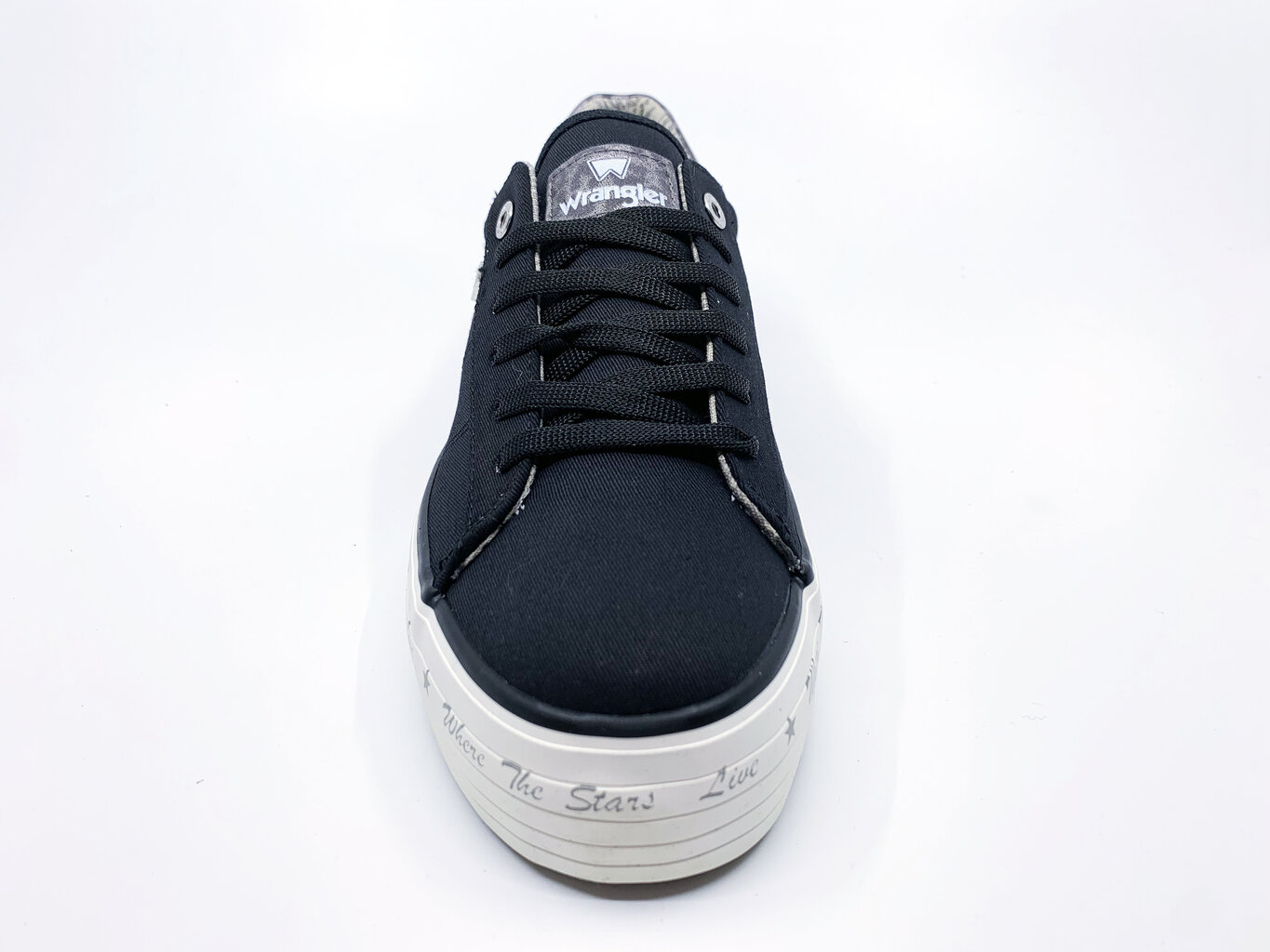 Wrangler apavi sievietēm JAVA Vulcanized Sneakers Cvs Black cena un informācija | Sporta apavi sievietēm | 220.lv