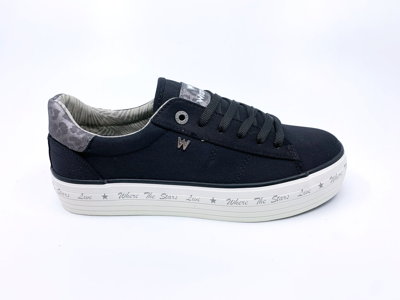 Wrangler apavi sievietēm JAVA Vulcanized Sneakers Cvs Black cena un informācija | Sporta apavi sievietēm | 220.lv