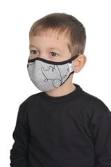 Atkārtoti lietojama sejas maska (2 gab.) 1016 Ergo Plus, eco friendly, bērnu cena un informācija | Pirmā palīdzība | 220.lv