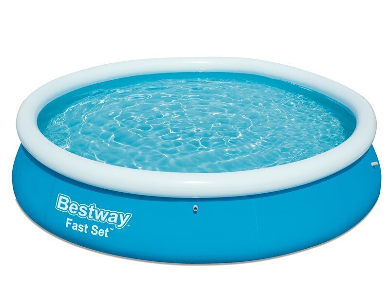 Baseins Bestway Fast Set, 366x76 cm, bez filtra cena un informācija | Baseini | 220.lv