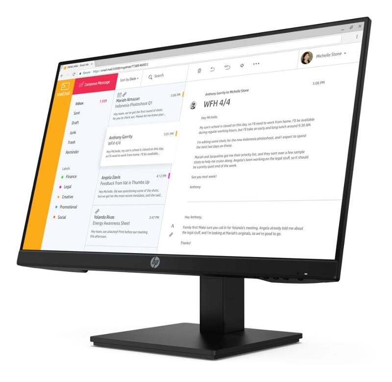 HP 7VH44AA цена и информация | Monitori | 220.lv