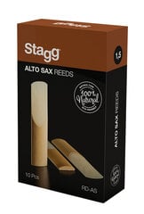 Saksofona altu mēle Stagg RD-AS (1,5mm bieza) cena un informācija | Mūzikas instrumentu piederumi | 220.lv
