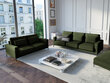 Divvietīgs dīvāns Interieurs86 Seine, tumši zaļš cena un informācija | Dīvāni | 220.lv