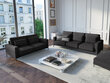 Divvietīgs dīvāns Interieurs86 Seine, tumši pelēks цена и информация | Dīvāni | 220.lv