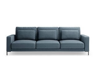 Trīsvietīgs dīvāns Interieurs86 Seine, zils cena un informācija | Dīvāni | 220.lv