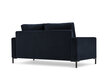 Divvietīgs samta dīvāns Interieurs86 Seine, tumši zils cena un informācija | Dīvāni | 220.lv