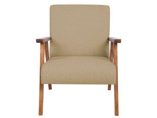 Кресло Harper Maison Terry, светло-коричневое цена и информация | Кресла в гостиную | 220.lv