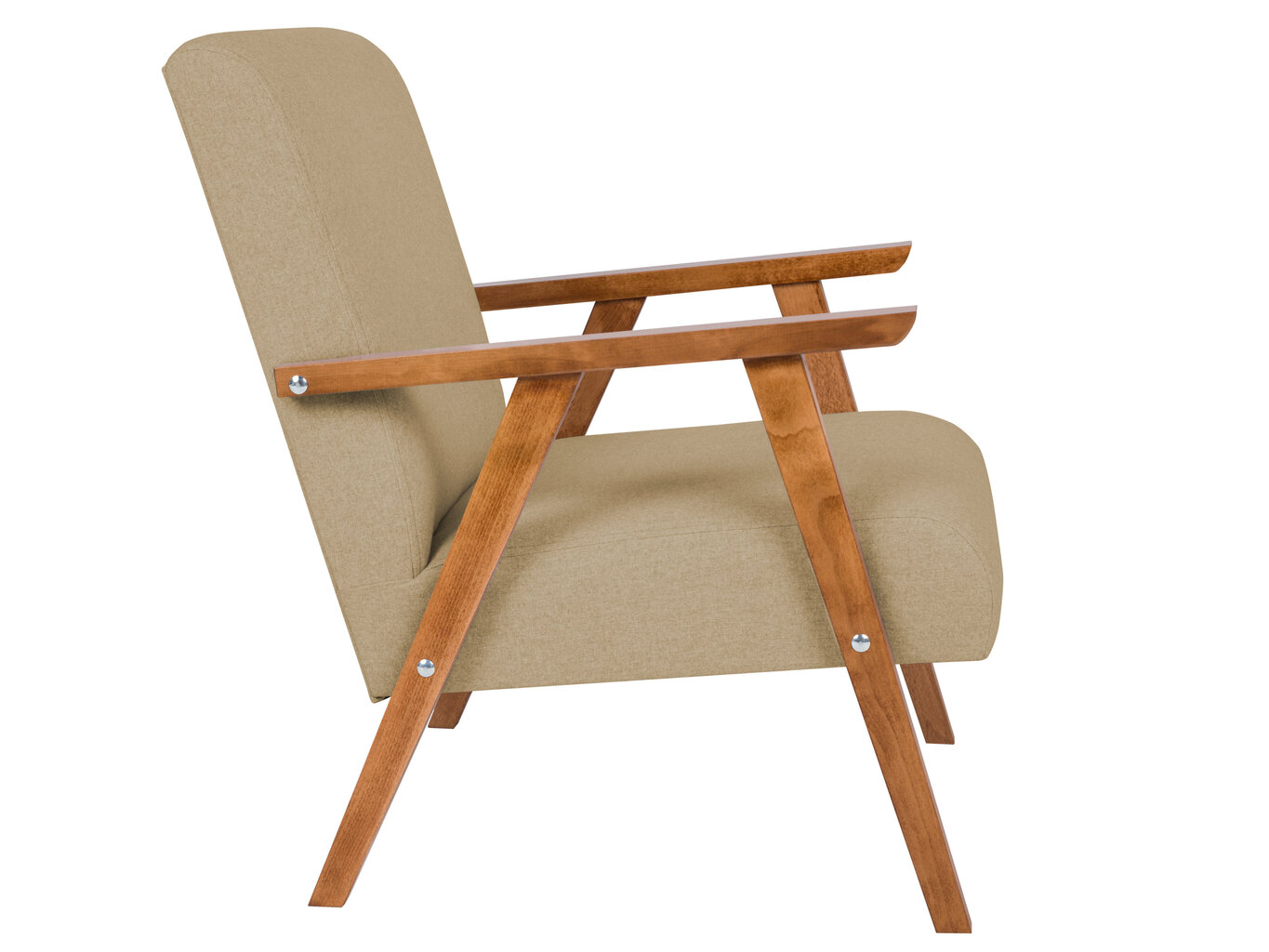 Krēsls Harper Maison Terry, gaiši brūns цена и информация | Atpūtas krēsli | 220.lv