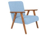 Krēsls Harper Maison Terry, gaiši zils