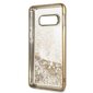 Guess GUHCS10LPEOLGGO S10e G970 gold hard case 4G Peony Liquid Glitter cena un informācija | Telefonu vāciņi, maciņi | 220.lv