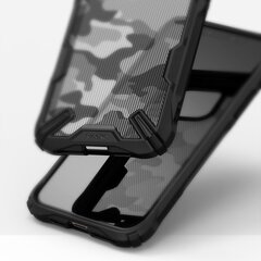 Ringke Fusion X Design durable PC Case with TPU Bumper for iPhone 11 Pro Camo Black (XDAP0002) cena un informācija | Telefonu vāciņi, maciņi | 220.lv