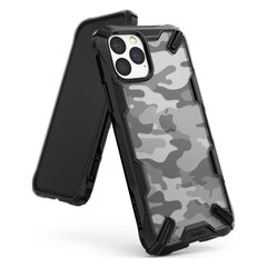 Ringke Fusion X Design durable PC Case with TPU Bumper for iPhone 11 Pro Camo Black (XDAP0002) cena un informācija | Telefonu vāciņi, maciņi | 220.lv