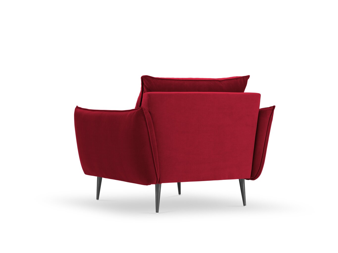 Krēsls Milo Casa Elio, sarkans/melns цена и информация | Atpūtas krēsli | 220.lv