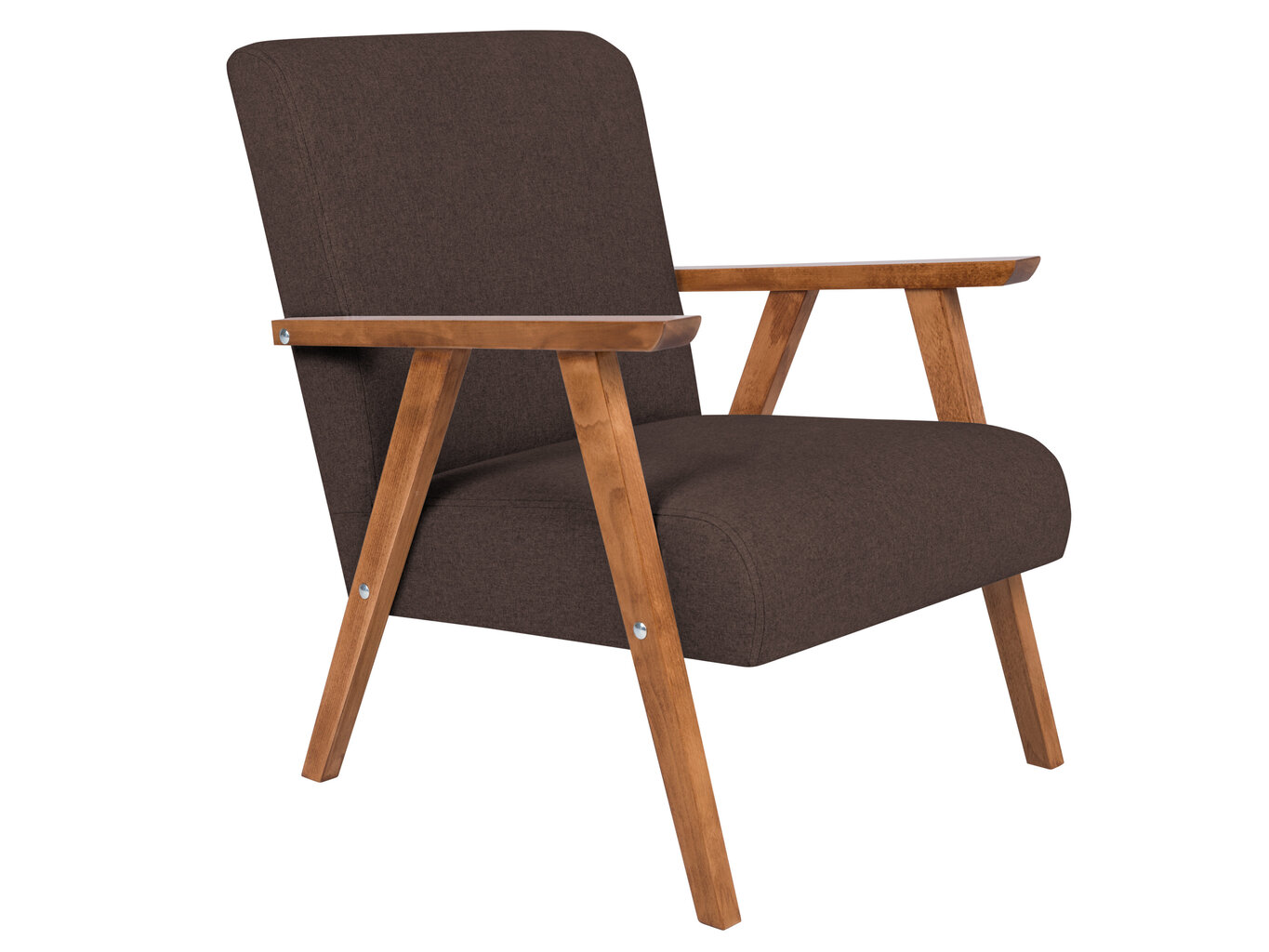 Krēsls Harper Maison Terry, brūns цена и информация | Atpūtas krēsli | 220.lv