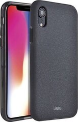 UNIQ Lithos protective case for iPhone XR black (Black) cena un informācija | Telefonu vāciņi, maciņi | 220.lv