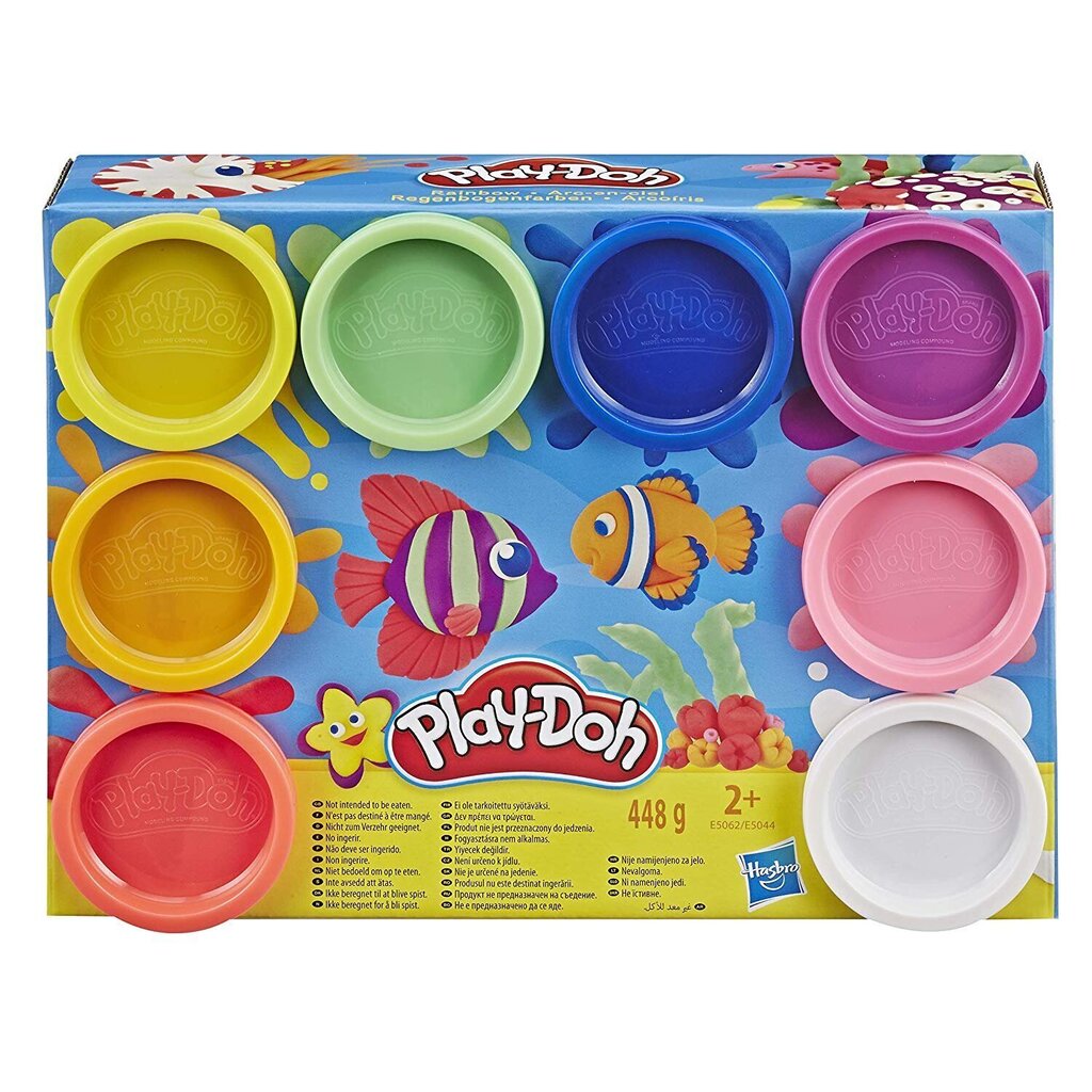 Plastilīns Hasbro Play-Doh, 8 gab. cena un informācija | Attīstošās rotaļlietas | 220.lv