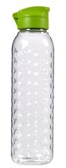 Pudele Dots Bottle 0,75L caurspīdīga/zaļa цена и информация | Фляги для воды | 220.lv