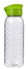 Бутылка Dots Bottle 0,45L прозрачная / зеленая цена и информация | Бутылки для воды | 220.lv