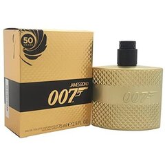 Tualetes ūdens James Bond 007 Gold EDT 75 ml cena un informācija | Vīriešu smaržas | 220.lv