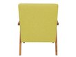 Krēsls Harper Maison Terry, dzeltens cena un informācija | Atpūtas krēsli | 220.lv