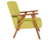 Krēsls Harper Maison Terry, dzeltens cena un informācija | Atpūtas krēsli | 220.lv
