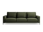 Trīsvietīgs dīvāns Interieurs86 Seine, tumši zaļš