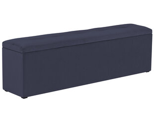 Пуф с ящиком для хранения вещей Kooko Home Mi 140, темно-синий цена и информация | Кресла-мешки и пуфы | 220.lv