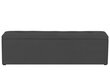Pufs ar uzglabāšanas kasti Kooko Home Mi 180, tumši pelēks cena un informācija | Sēžammaisi, pufi | 220.lv