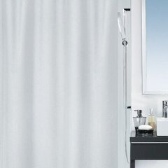 Шторки для ванной Primo, 180x200cм, серый текстиль цена и информация | Аксессуары для ванной комнаты | 220.lv
