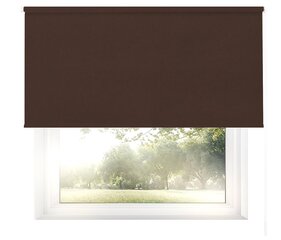Не пропускающая свет рулонная штора Blackout, 130x170 см, pg-10 коричневая цена и информация | Рулонные шторы | 220.lv
