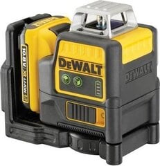 Lineārais lāzera nivelieris Dewalt 10,8V 2,0Ah 2x(DCE0811D1G) cena un informācija | Rokas instrumenti | 220.lv