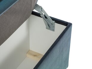Пуф с ящиком для хранения вещей Milo Casa Bruno 160, зеленый цена и информация | Кресла-мешки и пуфы | 220.lv
