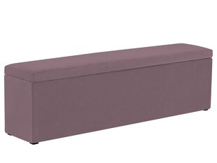 Пуф с ящиком для хранения вещей Mazzini Sofas Ancona 180, фиолетовый цена и информация | Кресла-мешки и пуфы | 220.lv