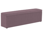 Пуф с ящиком для хранения вещей Mazzini Sofas Ancona 200, фиолетовый