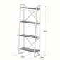 Grīdas plaukts Kalune Design Alaro Ladder, brūns/melns cena un informācija | Plaukti | 220.lv