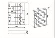 Grīdas plaukts Kalune Design Esteban, melns цена и информация | Plaukti | 220.lv