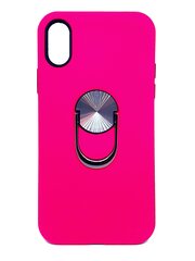 Чехол с кольцом SoundBerry для Samsung Galaxy S9 PLUS, ярко-розовый цена и информация | Чехлы для телефонов | 220.lv