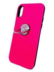 Чехол с кольцом SoundBerry для Samsung Galaxy S10, ярко-розовый цена и информация | Чехлы для телефонов | 220.lv