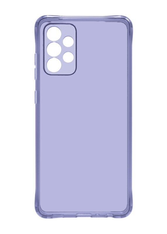 Clear Case Antishock paredzēts Samsung Galaxy A52/ A52 5G/ A52 S 5G, violetā krāsā cena un informācija | Telefonu vāciņi, maciņi | 220.lv