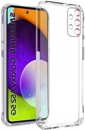 Clear Case Antishock paredzēts Samsung Galaxy A52/ A52 5G/ A52 S 5G, melnā krāsā cena un informācija | Telefonu vāciņi, maciņi | 220.lv