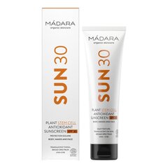 Saules aizsarglīdzeklis ķermenim Madara Antioxidant Sunscreen SPF 30, 100 ml cena un informācija | Sauļošanās krēmi | 220.lv