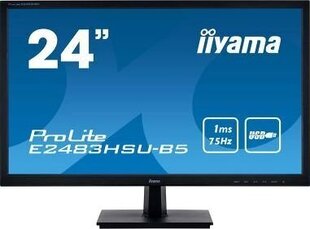 Iiyama E2483HSU-B5 цена и информация | Мониторы | 220.lv