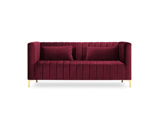 Dīvāns Micadoni Home Annite 2S, sarkans cena un informācija | Dīvāni | 220.lv