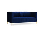 Dīvāns Micadoni Home Annite 2S, zils