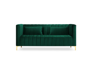 Dīvāns Micadoni Home Annite 2S, zaļš cena un informācija | Dīvāni | 220.lv