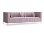 Dīvāns Micadoni Home Annite 3S, gaiši violets